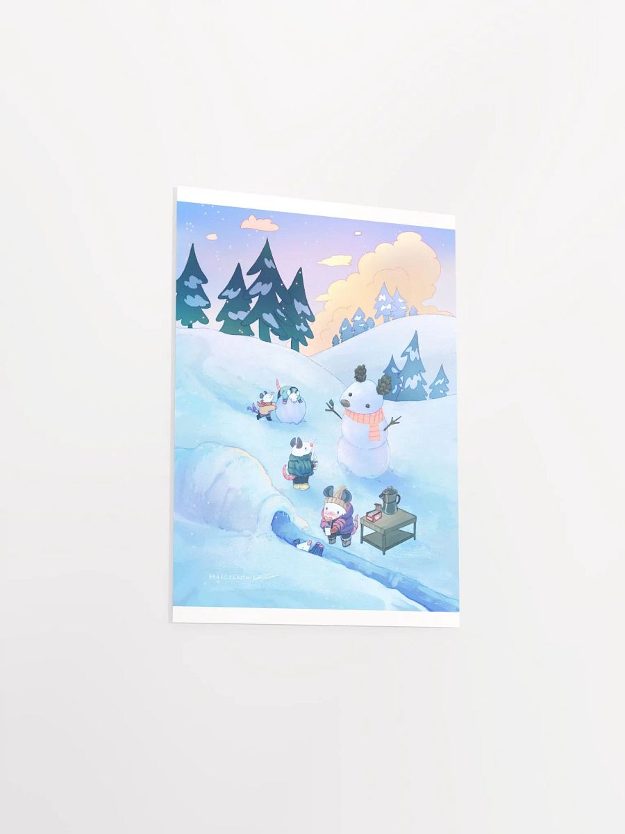 Snow Adventures Possum Print product image (2)