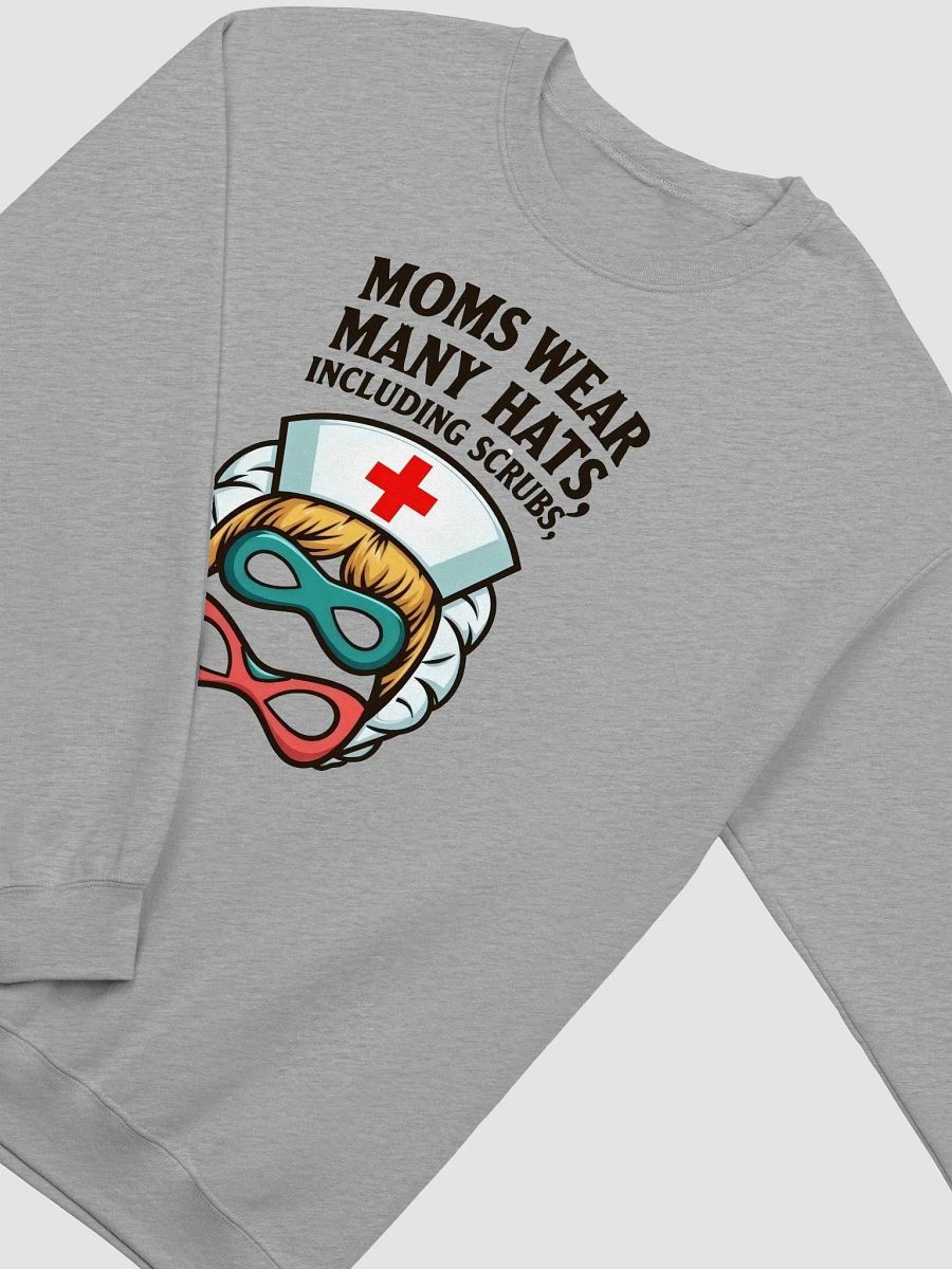 Supermom Scrubs Crewneck Sweatshirt product image (12)