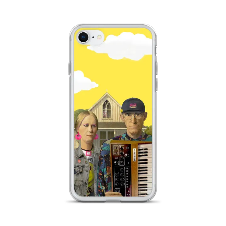 American Prophet by Frank Fonik, Techno EDM Clear Case for iPhone® product image (1)