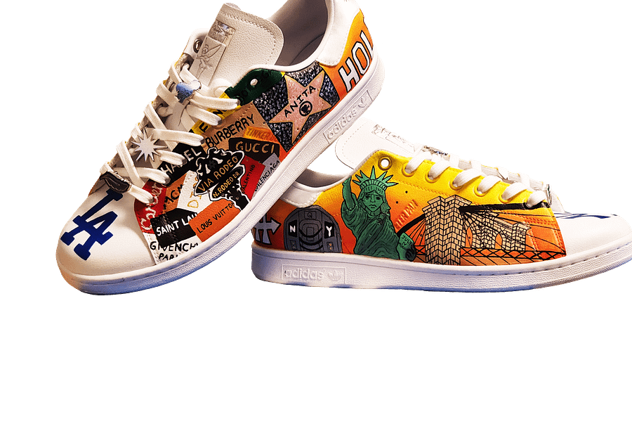 Custom Hand-painted Design on Any Sneaker product image (3)