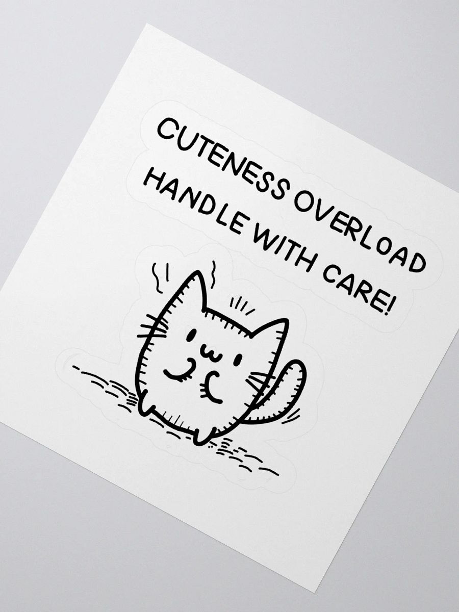 Cuteness Overload Vinyl Stickers product image (5)