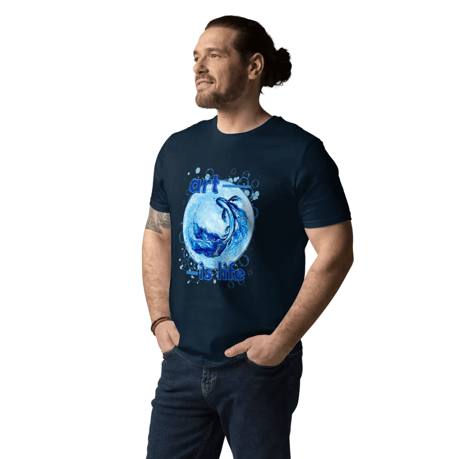 Aquatic Artistry Organic T-Shirt product image (228)