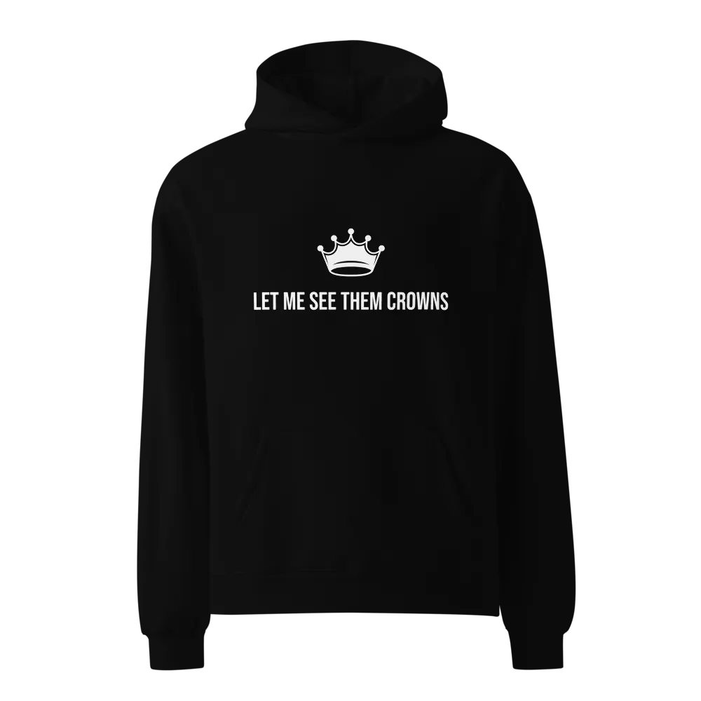 Crowned Cross Oversized Hoodie product image (1)