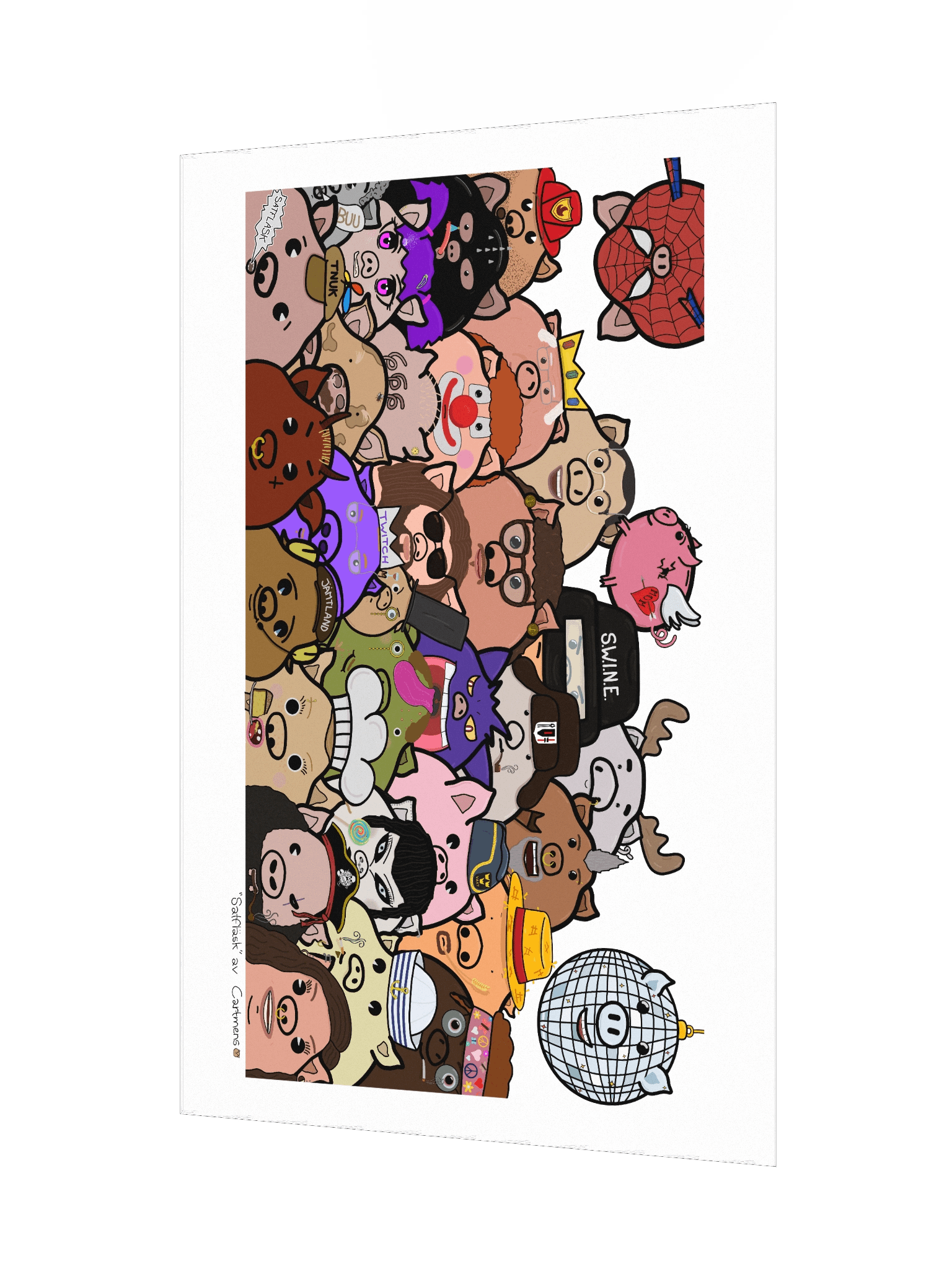 SATFLÄSK - PAINTING product image (3)