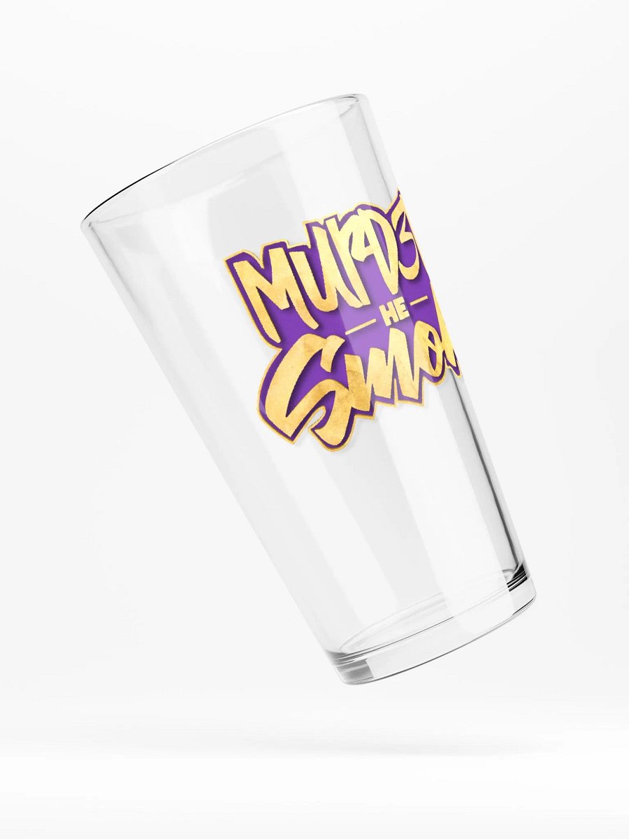 Murd3rHeSmoke small logo glass product image (4)