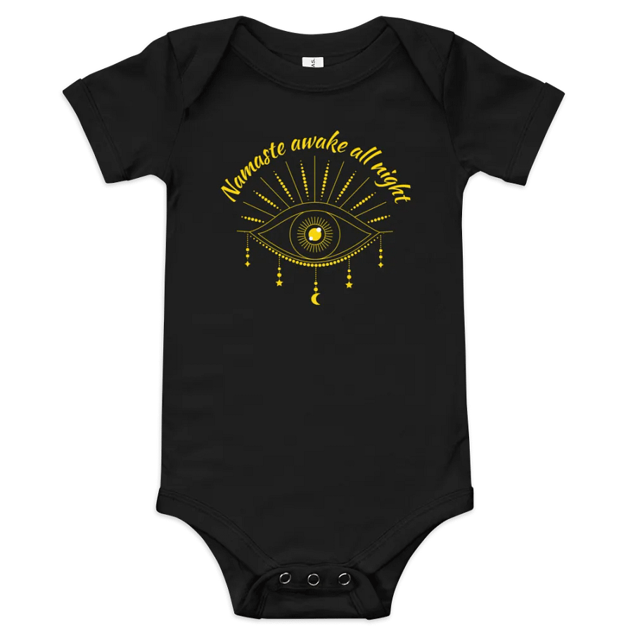 Namaste Awake All Night Baby Bodysuit product image (1)
