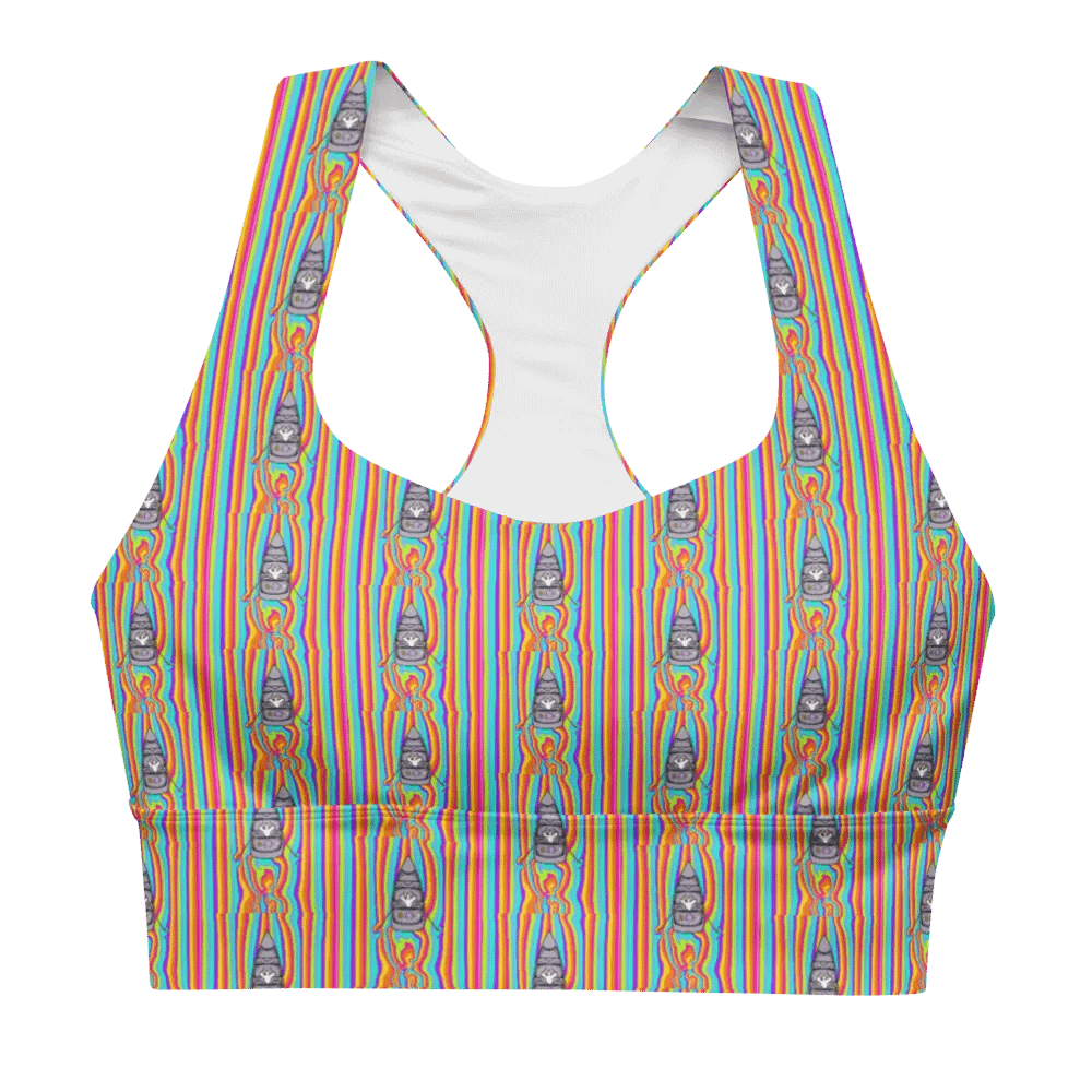 Row Row Row Your Boat longline sports bra product image (1)