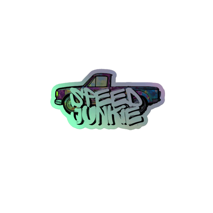 Speed Junkie Sticker product image (2)