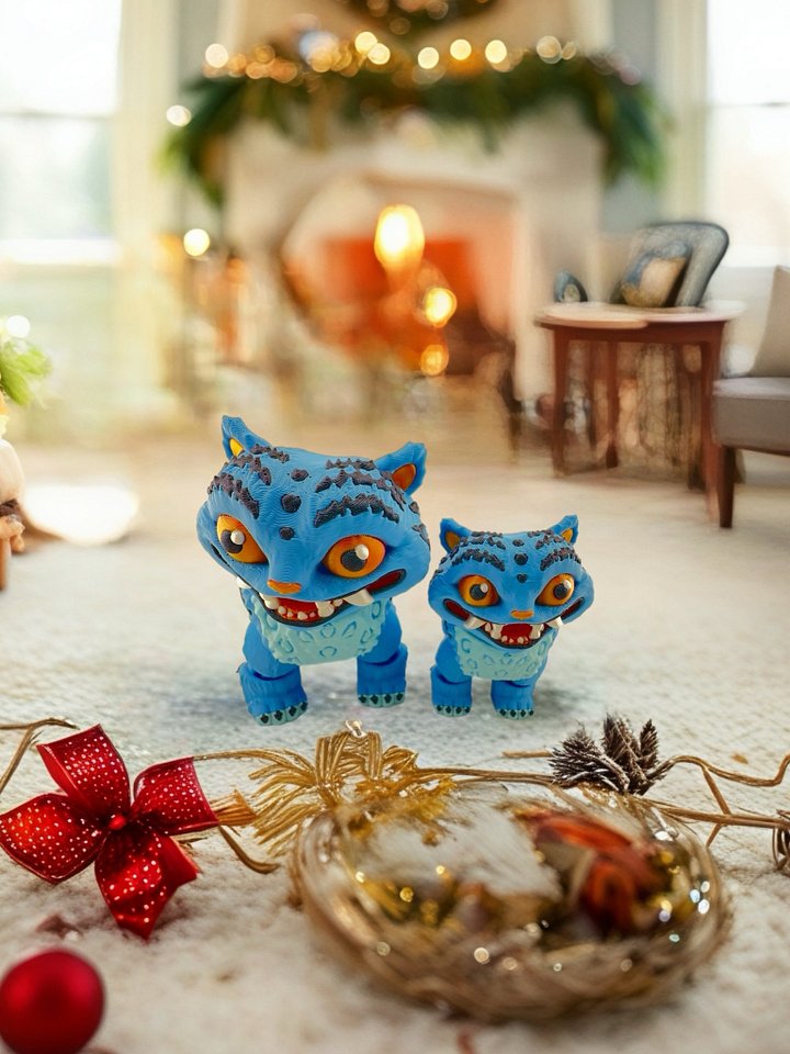 Small Korean Idiot Tiger Flexi product image (1)