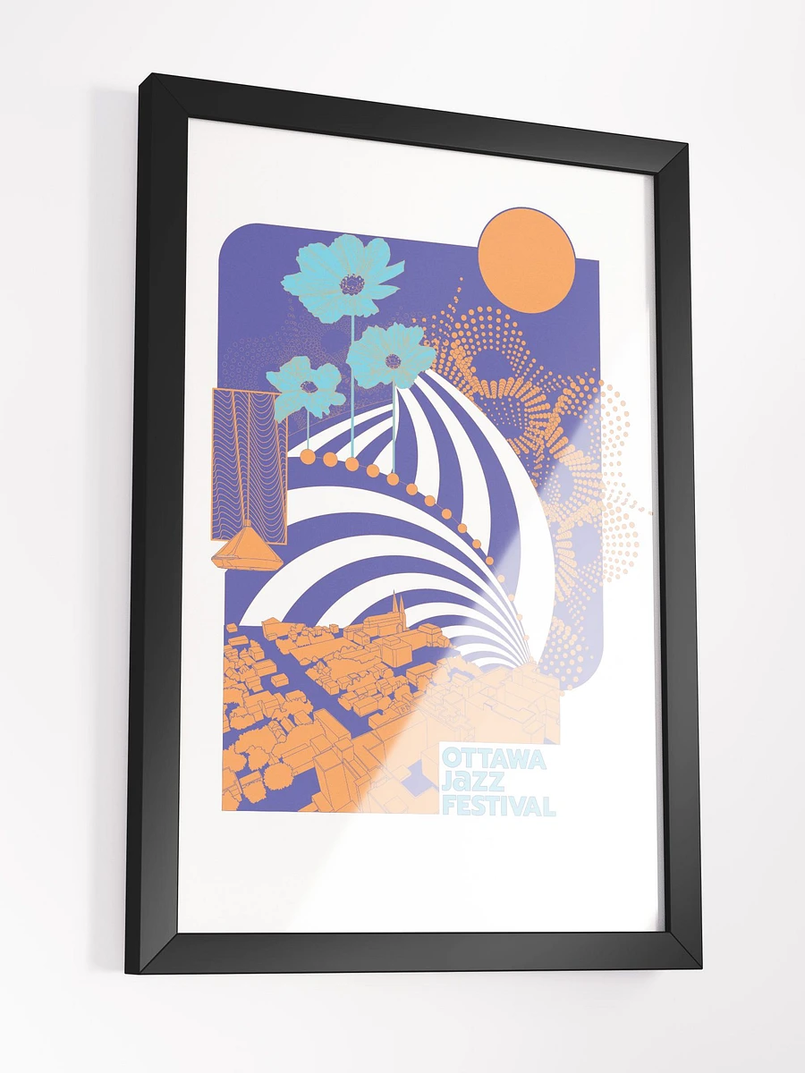 Ottawa Jazz Festival 2022 Framed Logo Art Print product image (3)