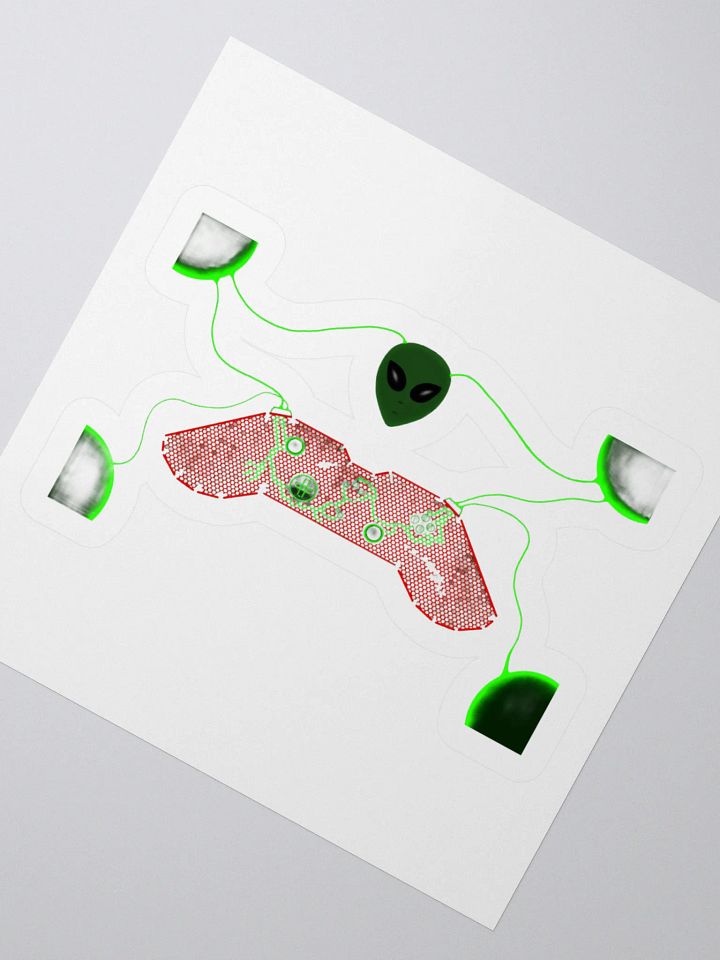 Cyber Control Kiss Cut Stickers product image (5)