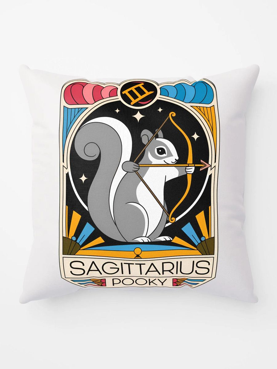 Comfy Pillow: Pooky the squirrel, Sagitarius Pooky product image (9)