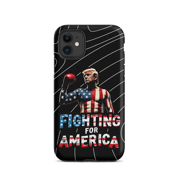 iPhone Tough Case: Trump, Fighting for America product image (24)