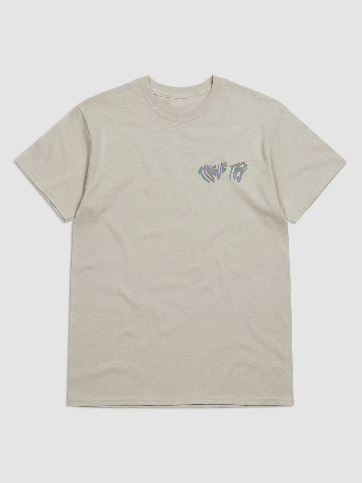 Tessellate Tee Blue Lettering product image (2)