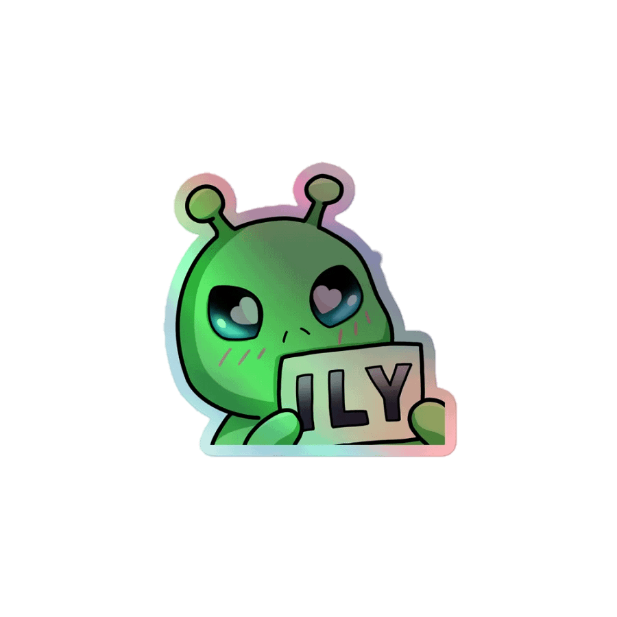 Allonsy ILY Sticker product image (1)