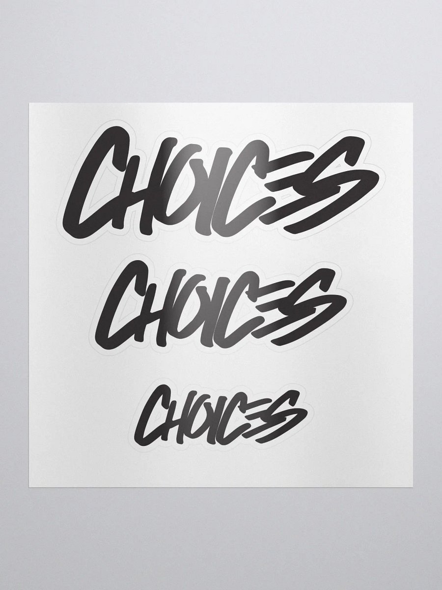 CHOICES Handwritten Logo product image (1)