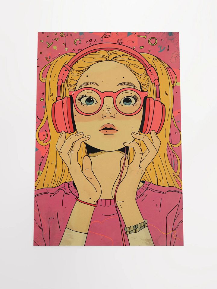 Soundtrack to My Soul Pop Art Poster product image (2)
