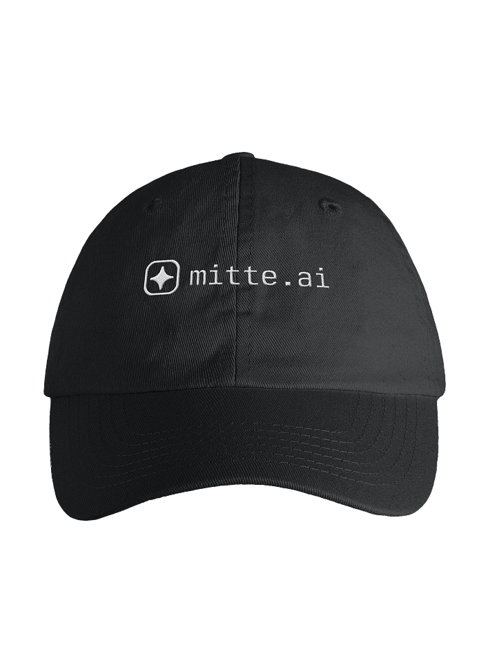 youth hat - mitte.ai embroidered product image (1)