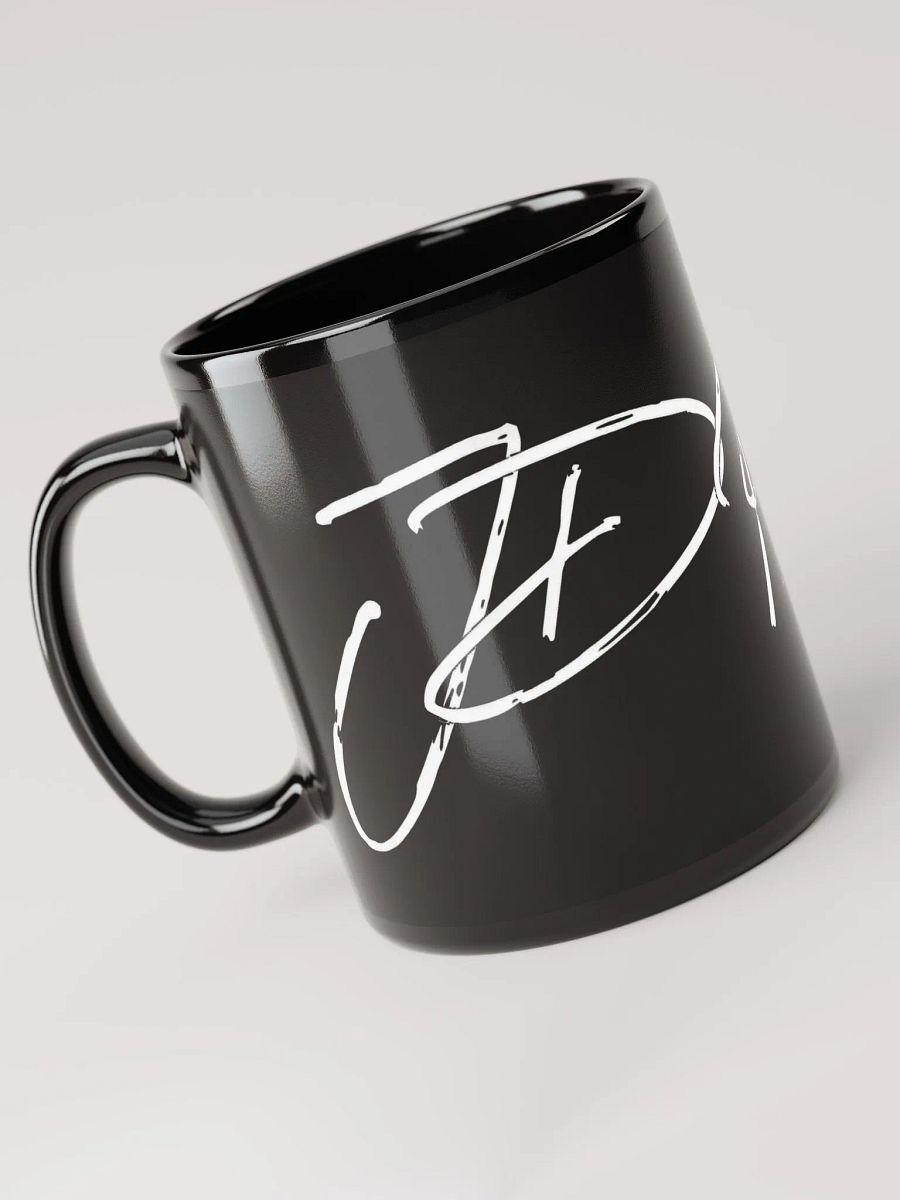 Taza negra brillante product image (6)