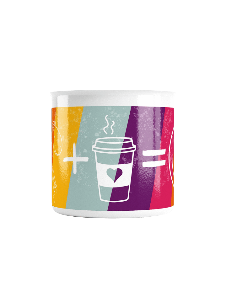 Horses + Coffee = Happiness Enamel Mug product image (2)