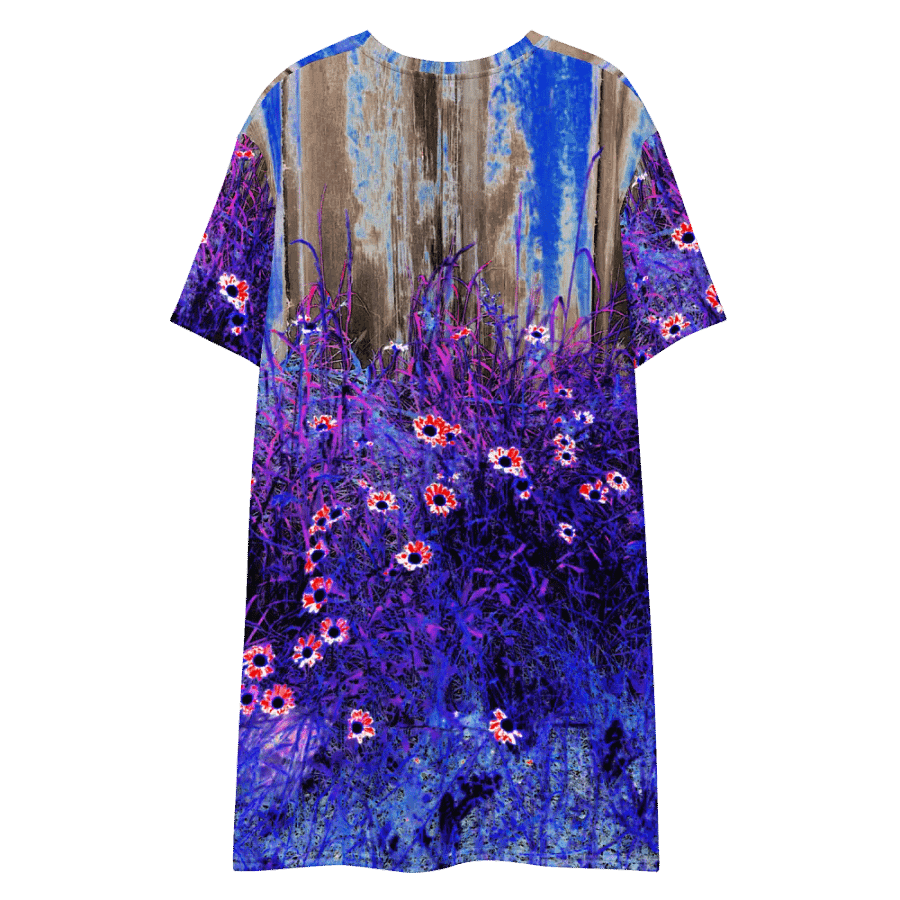Vibrant Summer Daises Women's T Shirt Dress product image (8)