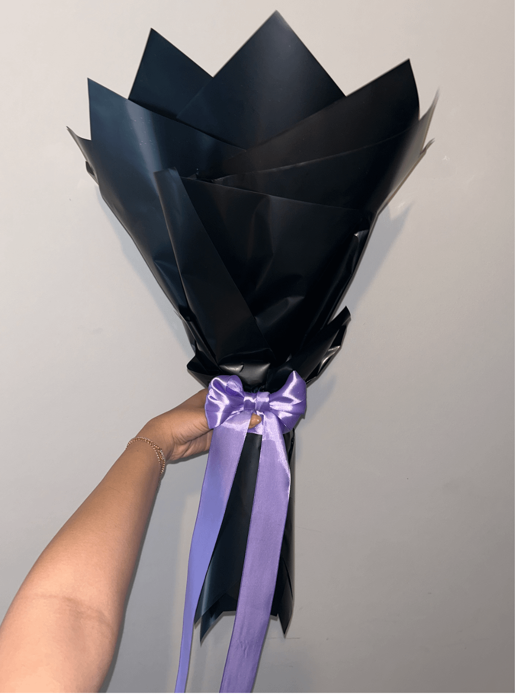 Purple & Black Glitter Bouquet product image (3)
