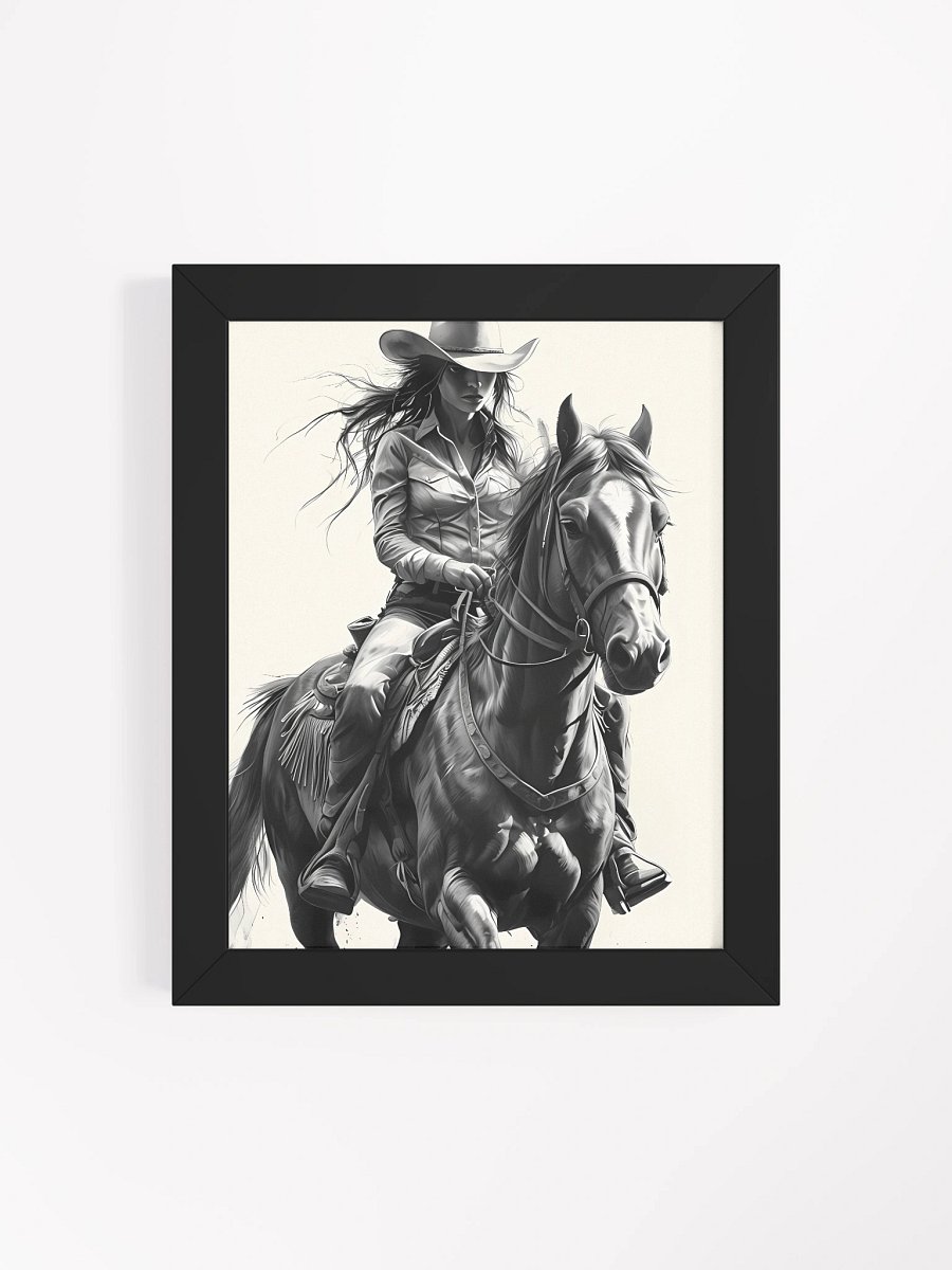 Wild West Rider Framed Poster product image (5)