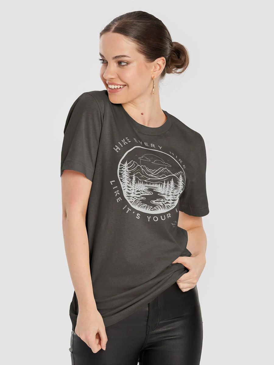 Nutty Hiker Slogan Dark Unisex Jersey Short Sleeve Tee product image (68)