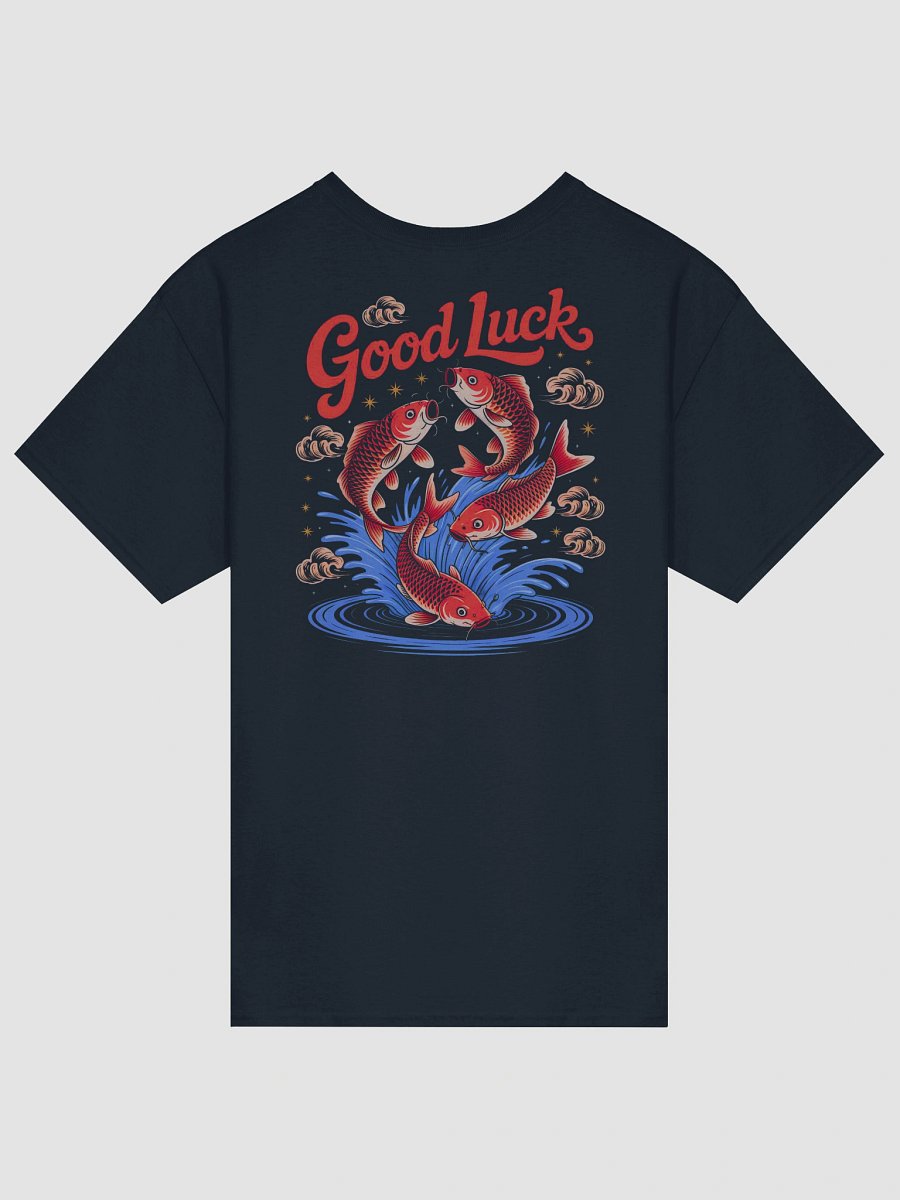 Jumping Koi Good Luck T-Shirt product image (4)