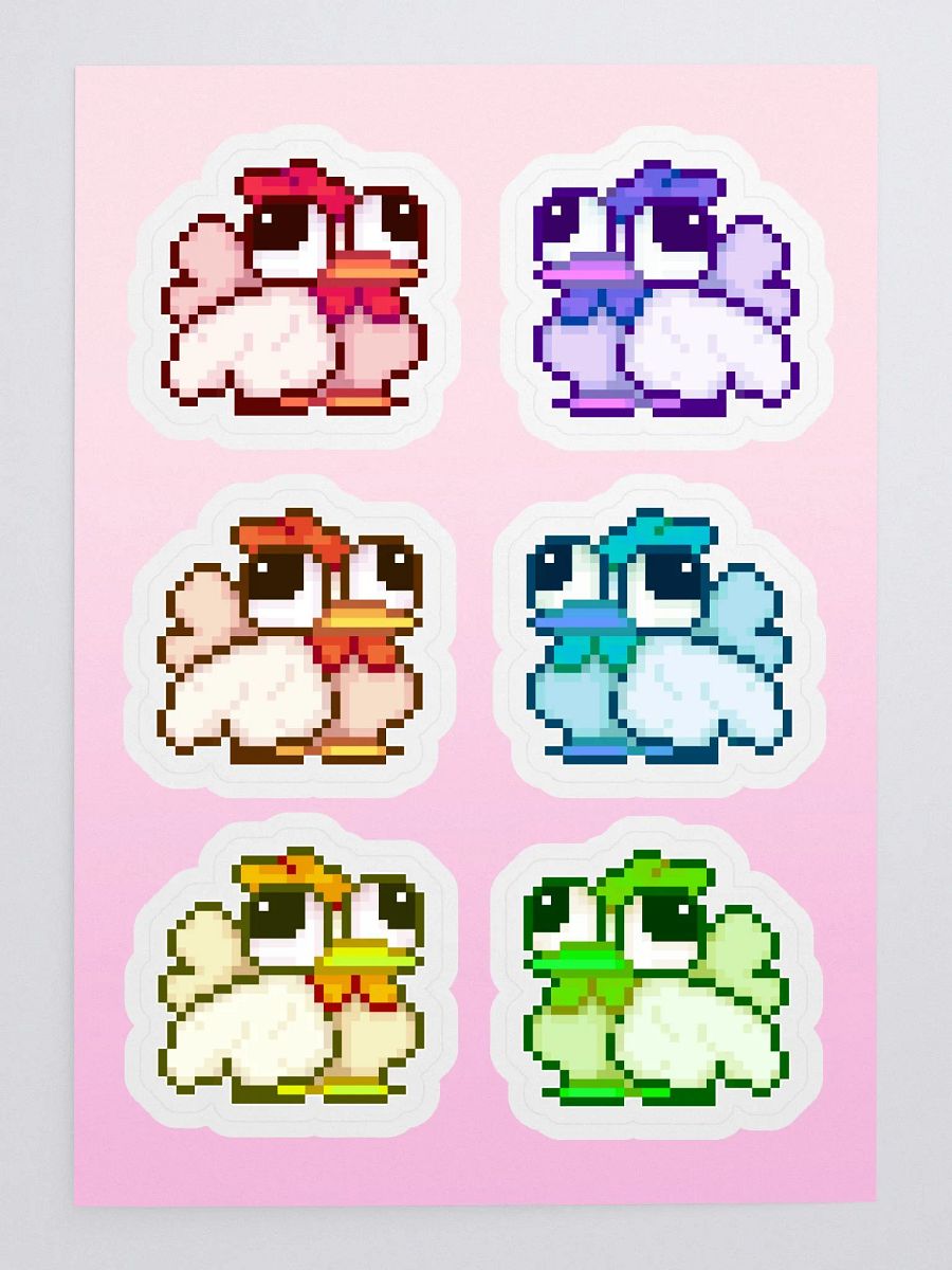 Rainbow Goose Sticker Pack! product image (3)
