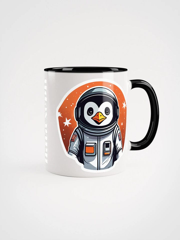 Space Penguin patch Mug product image (1)