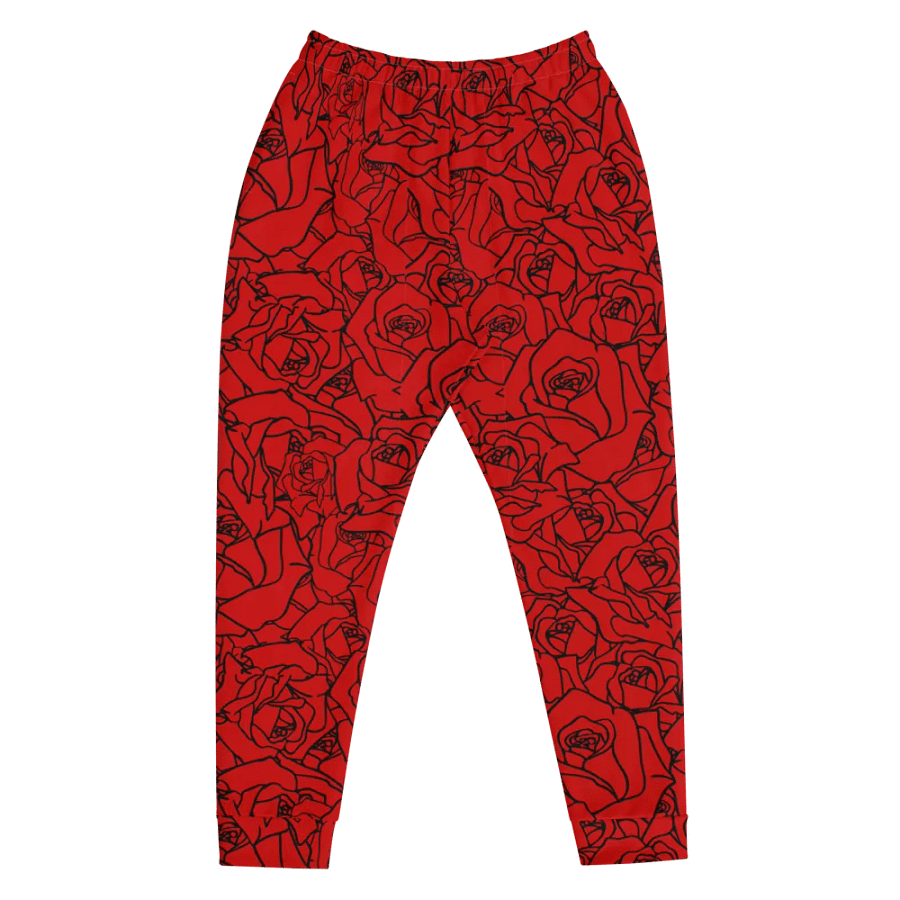 Loads of Roses · red-black joggers product image (9)