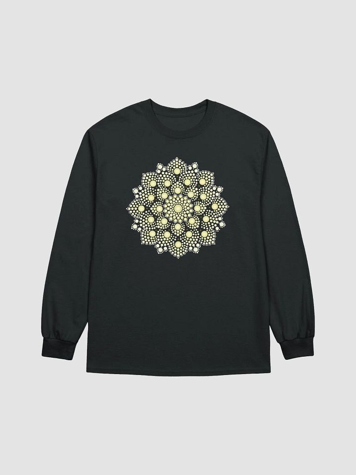 Yellow Dot Mandala Women's Long Sleeve T-Shirt product image (2)