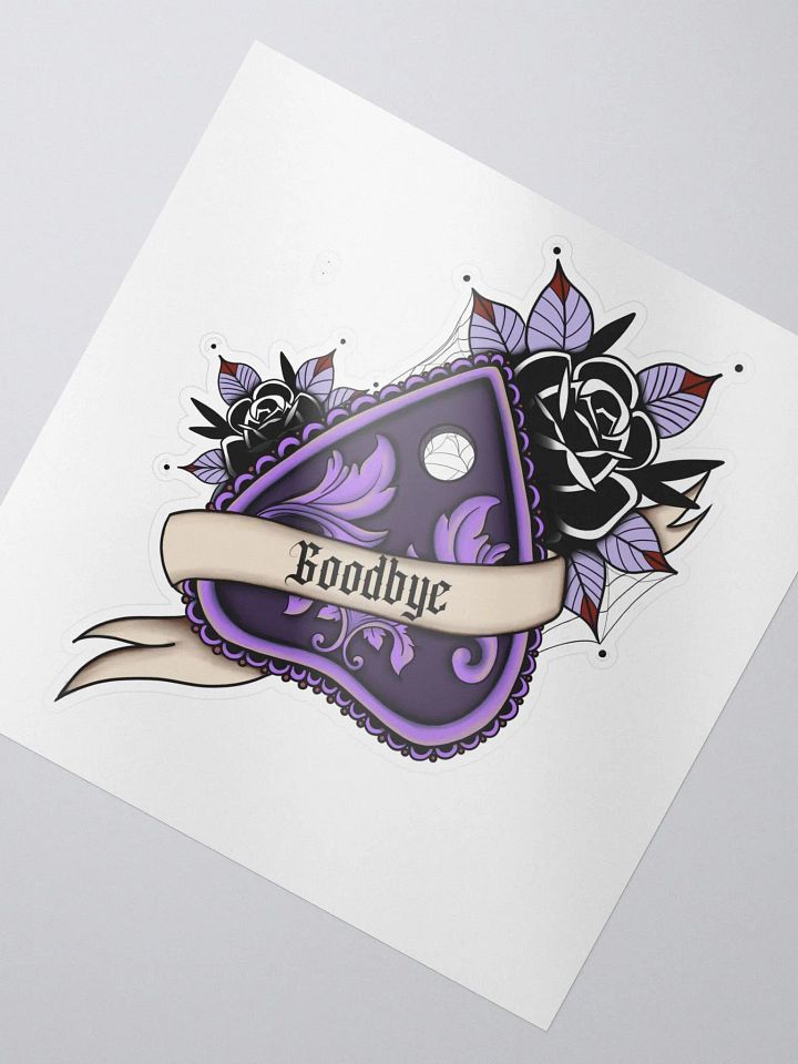 GOODBYE STICKER product image (2)