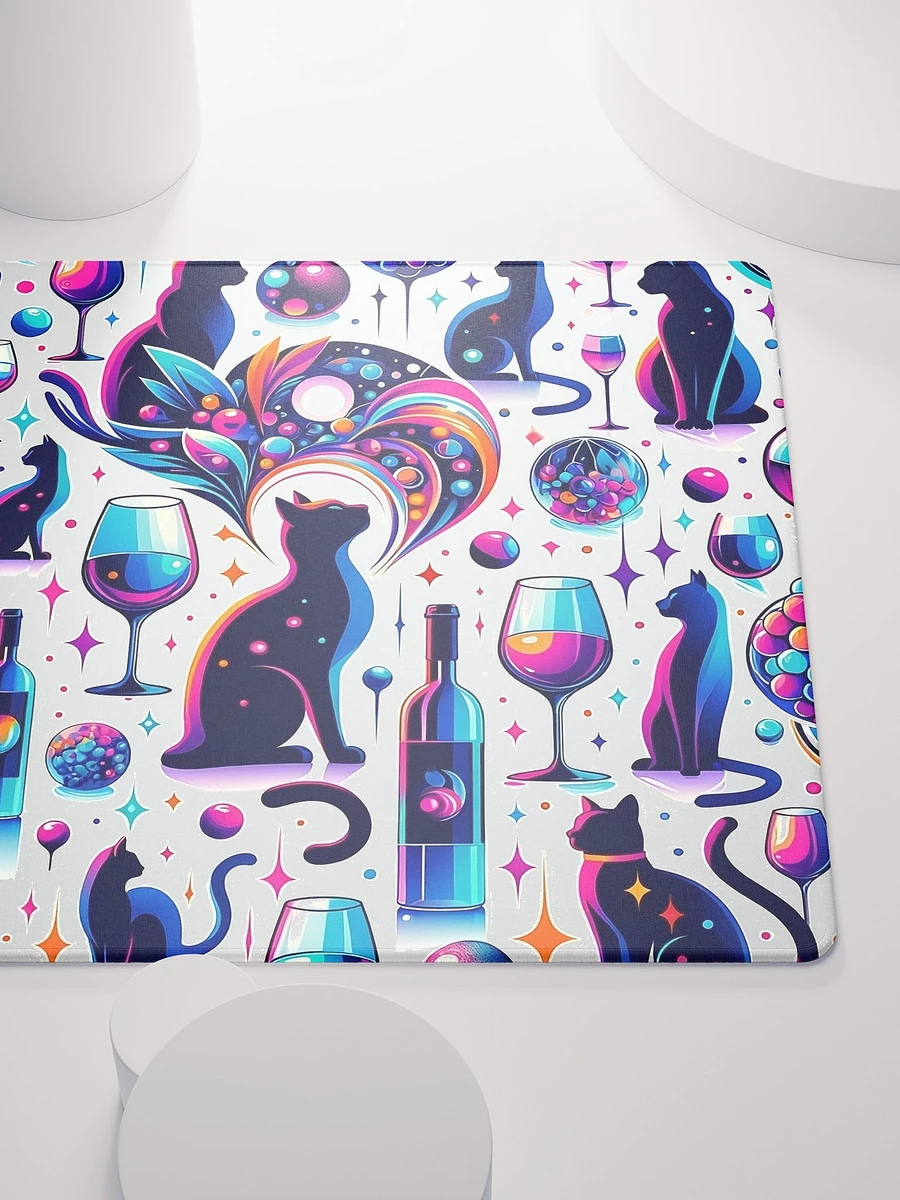 Gaming Mouse Pad: Cats and Wine 2 product image (9)