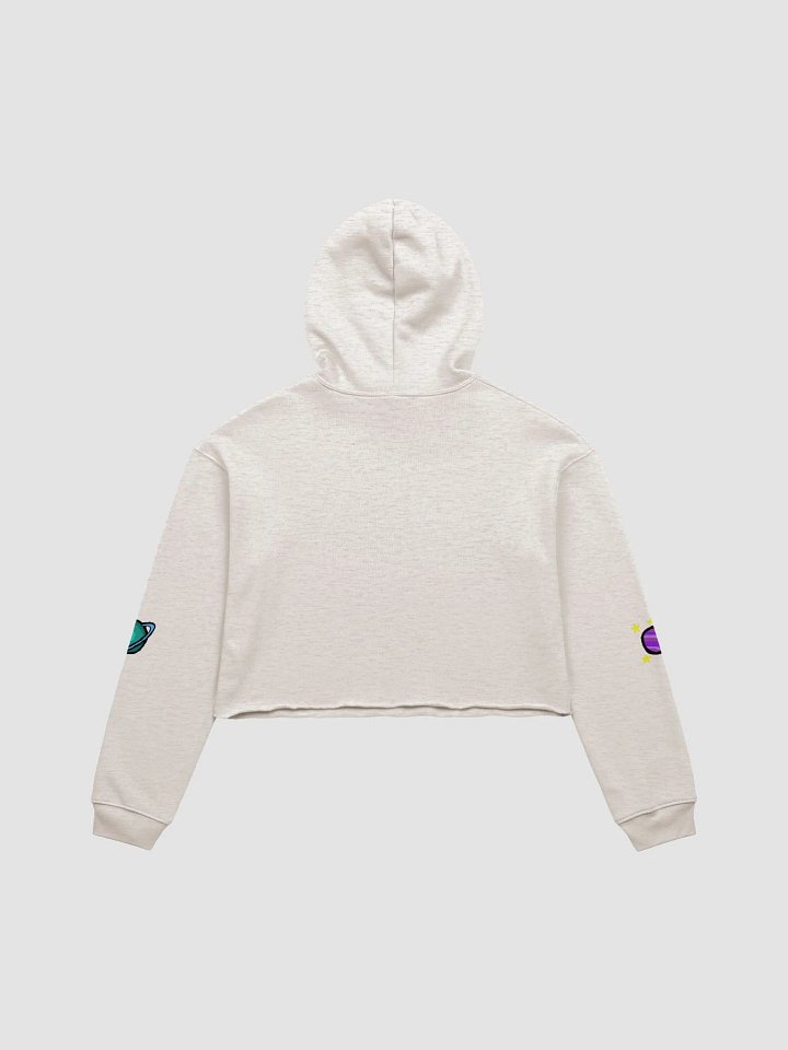Hoodie Crop top ''La tête dans l'Univers'' ✨🌌 product image (2)