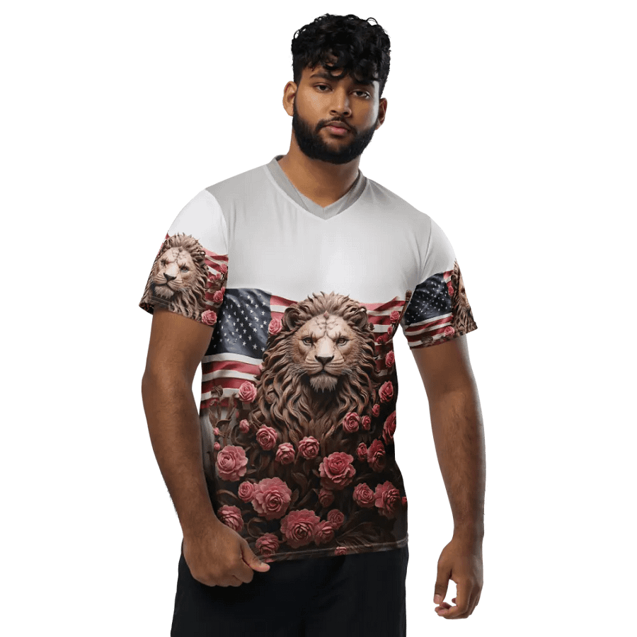 USA Lion t shirt product image (10)