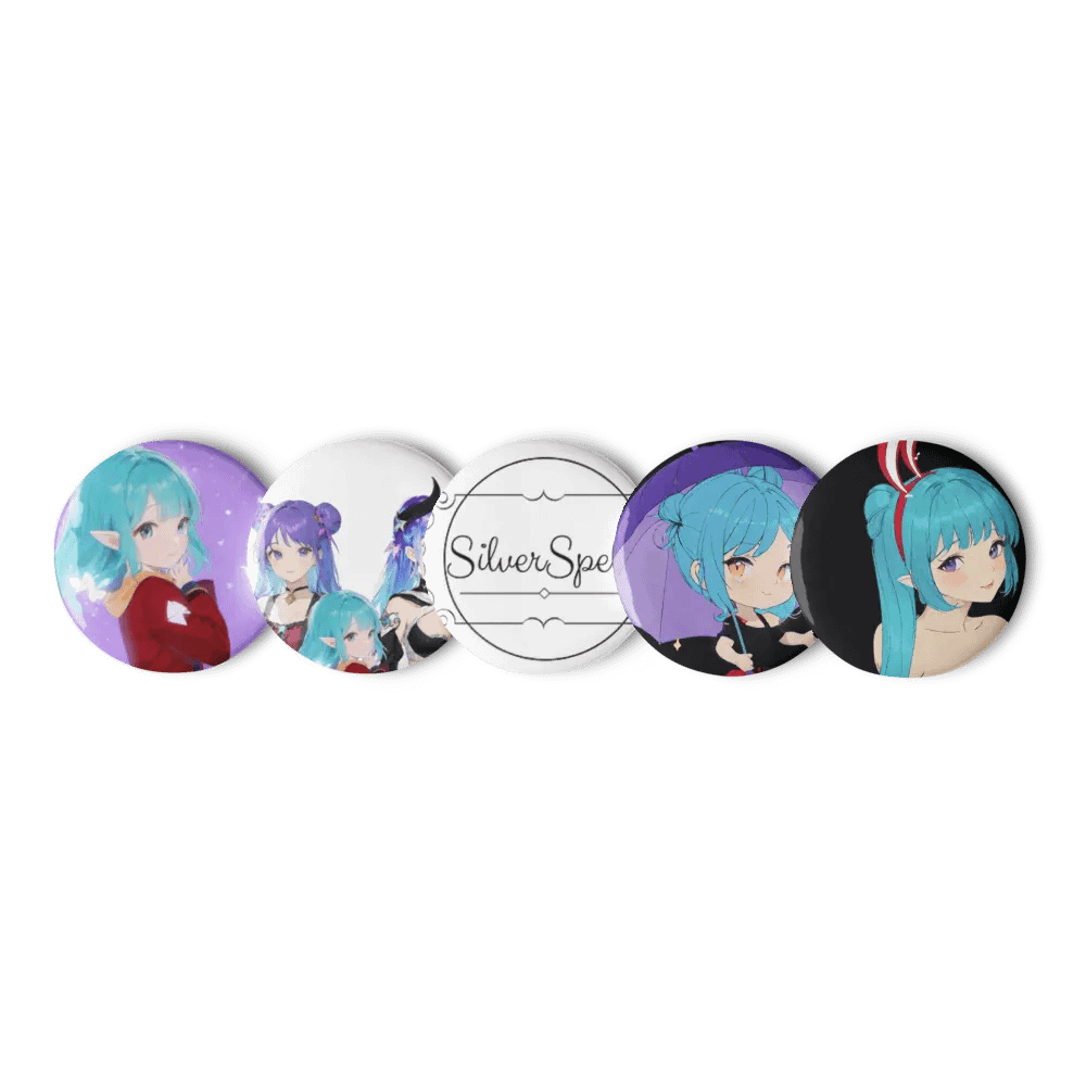 SilverSpell Pin Button Set product image (5)