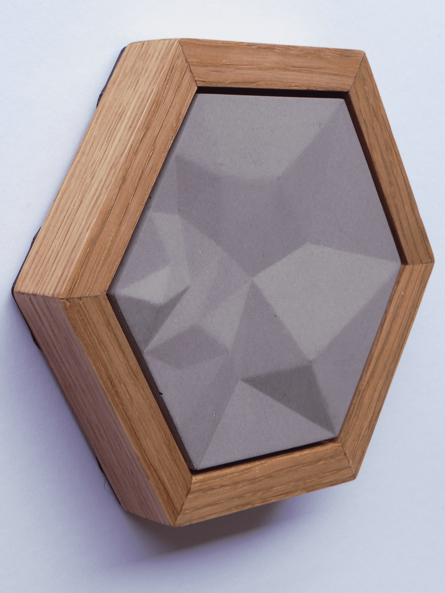 Framed Concrete Tile "Poly" product image (3)