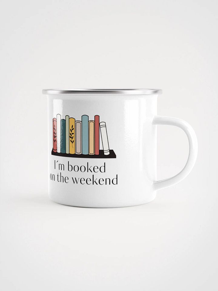 Literary Escape Enamel Mug product image (1)