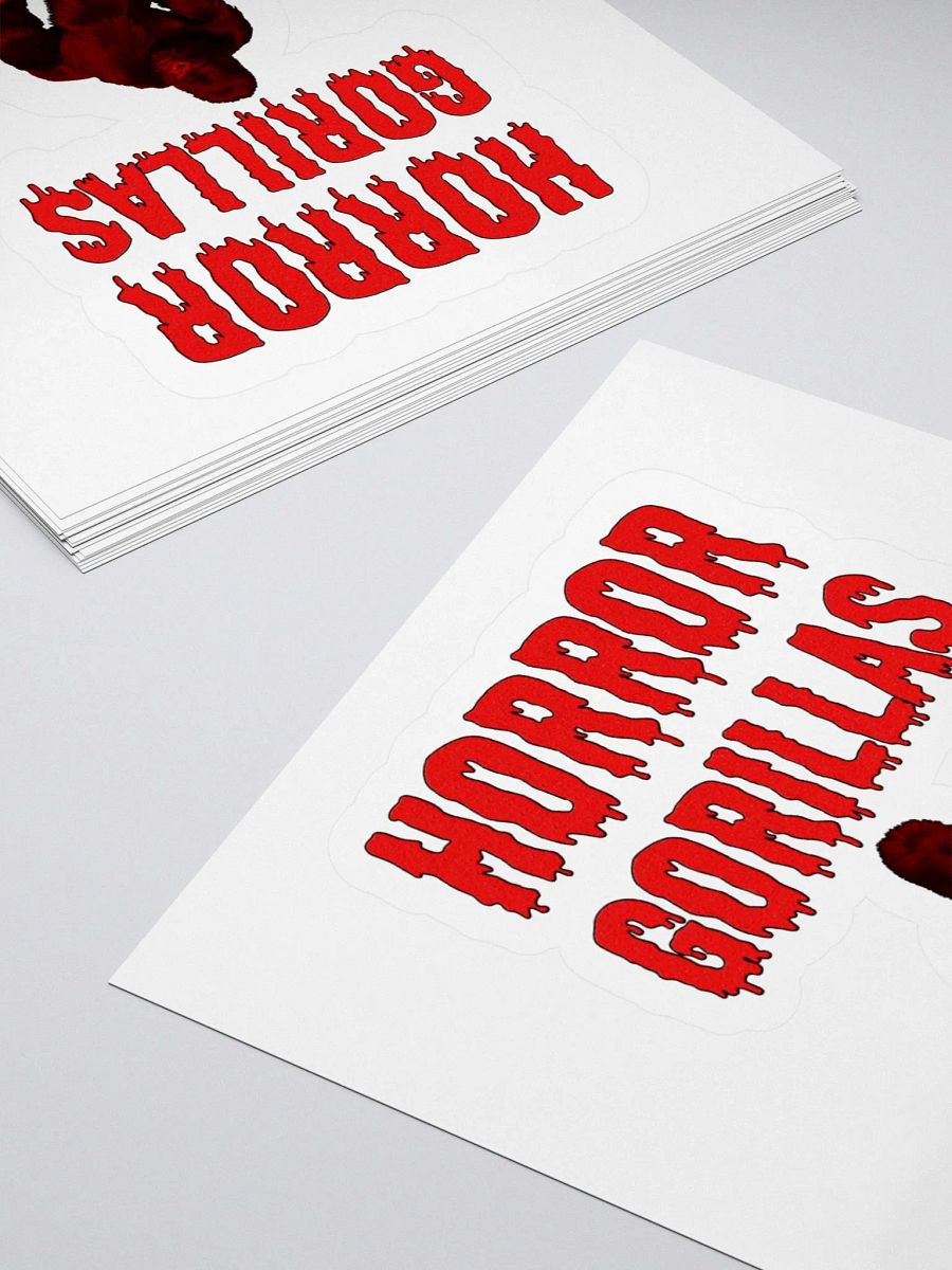 Horror Gorillas V2 Sticker product image (4)