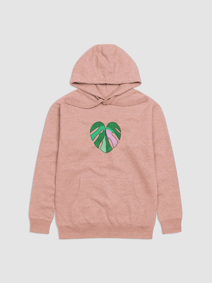 Monstera Heart Hoodie product image (1)