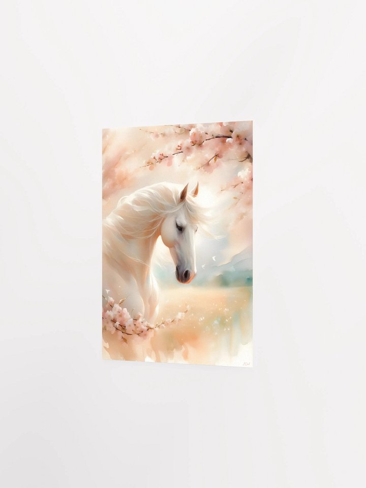 Ethereal Blossom Horse Poster product image (14)