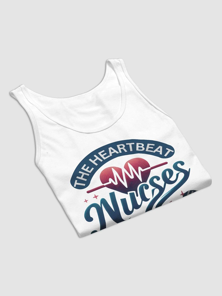 Heartbeat: Nurse's Heartbeat Jersey Tank product image (75)