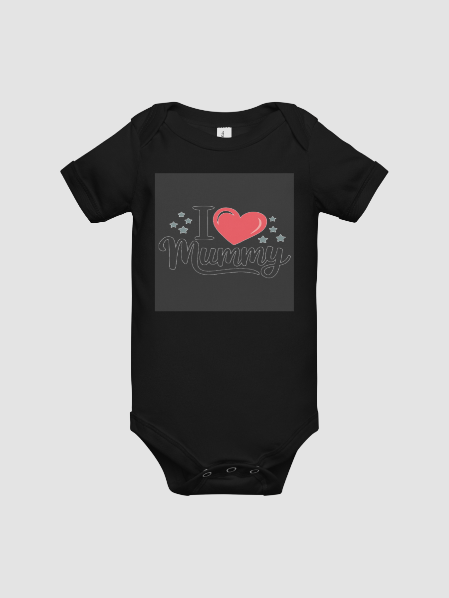 [teeq fashionm] Baby Short Sleeve One Piece | Bella + Canvas 100B product image (3)