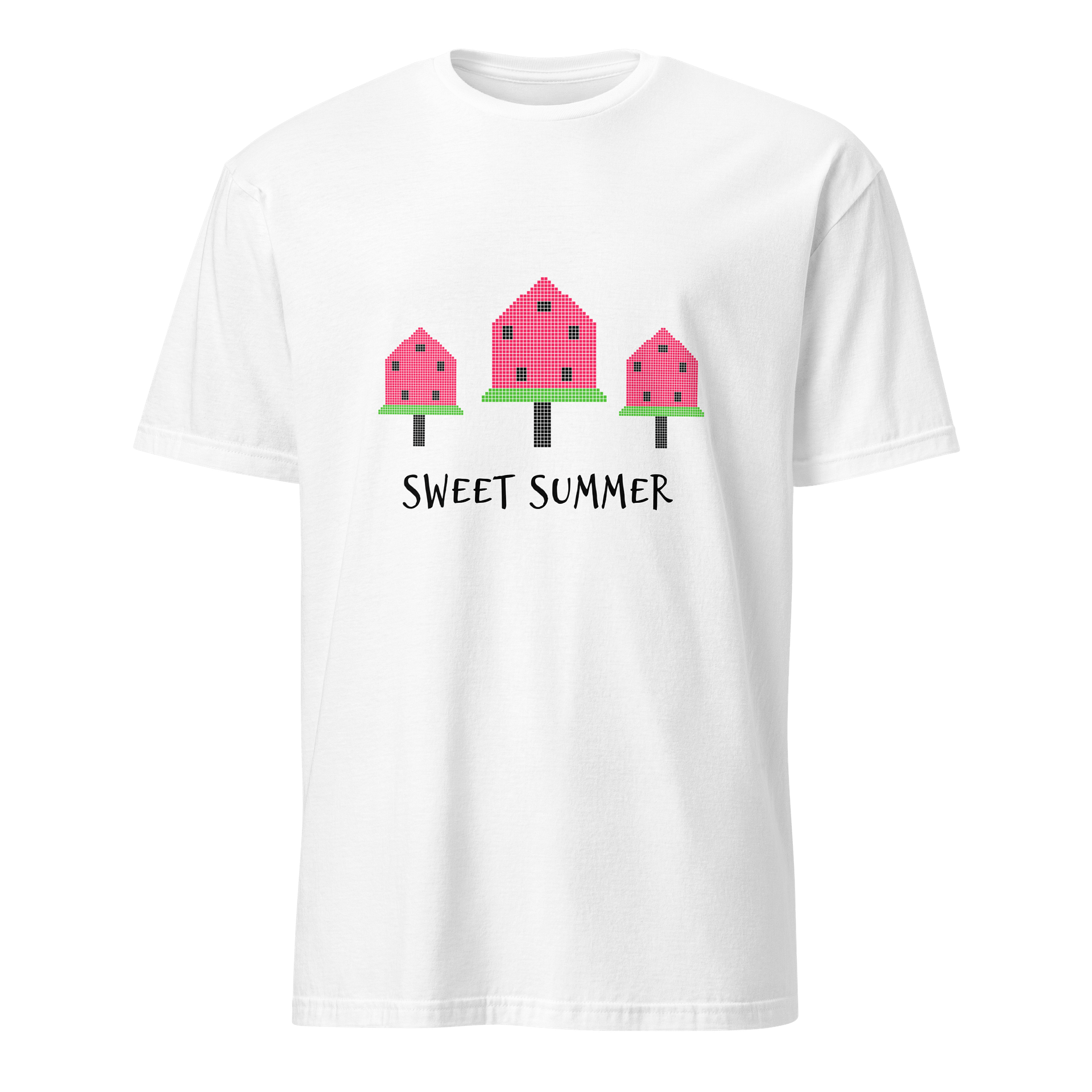 Watermelon Trees Pixel Art T-Shirt product image (2)