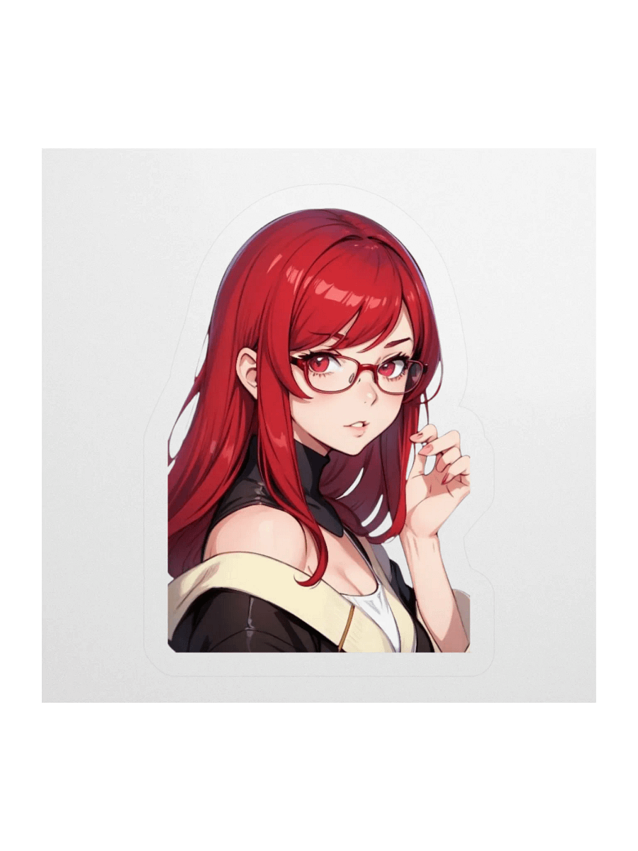 (RED WAIFU) K STICKERS product image (1)
