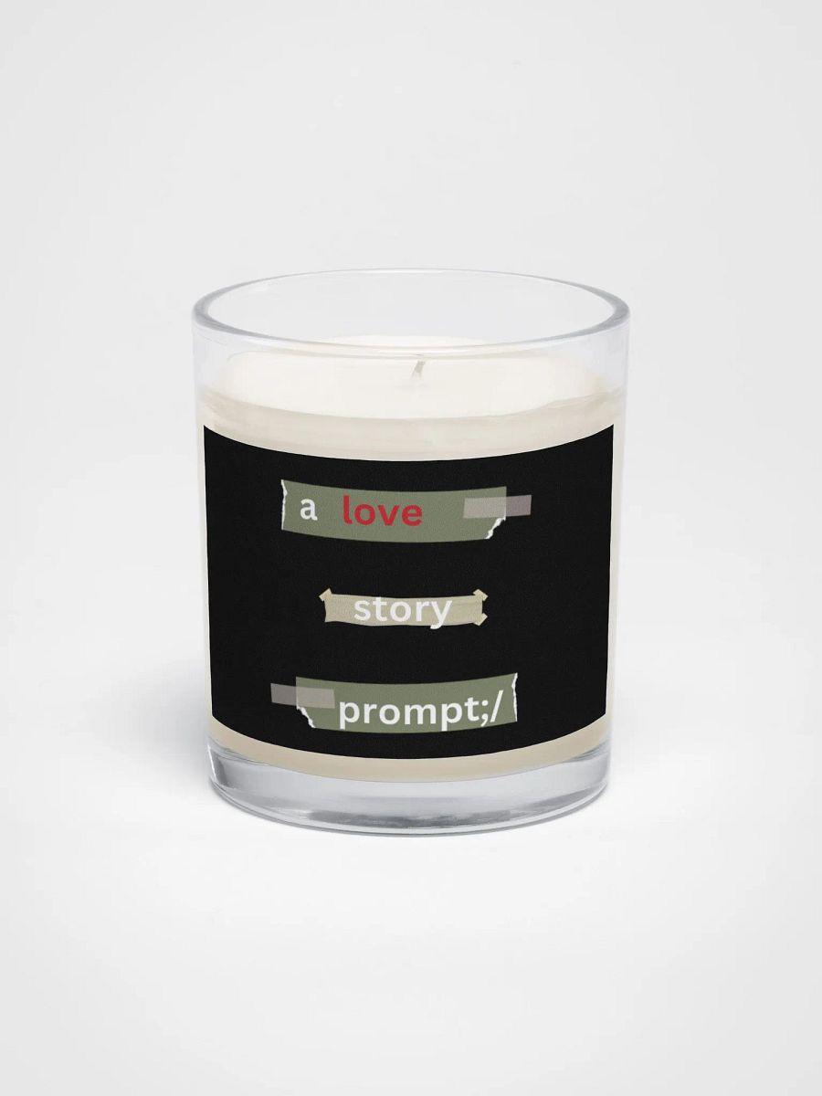 Love Story Prompt Soy Wax Candle product image (1)