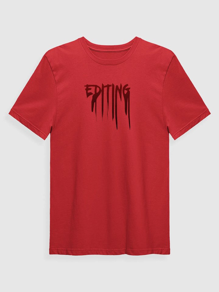 Editing bloody red T shirt product image (1)