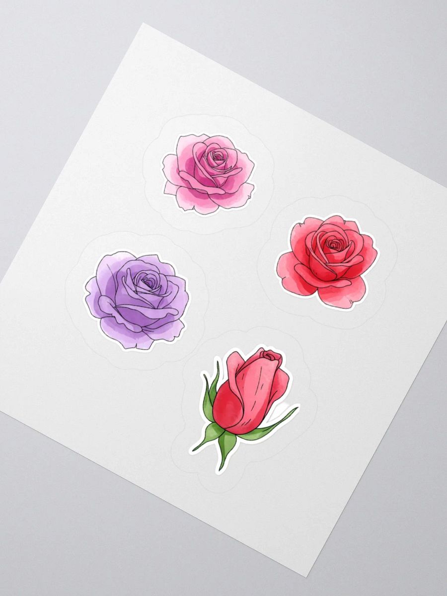 Roses of Elegance Sticker Set product image (7)